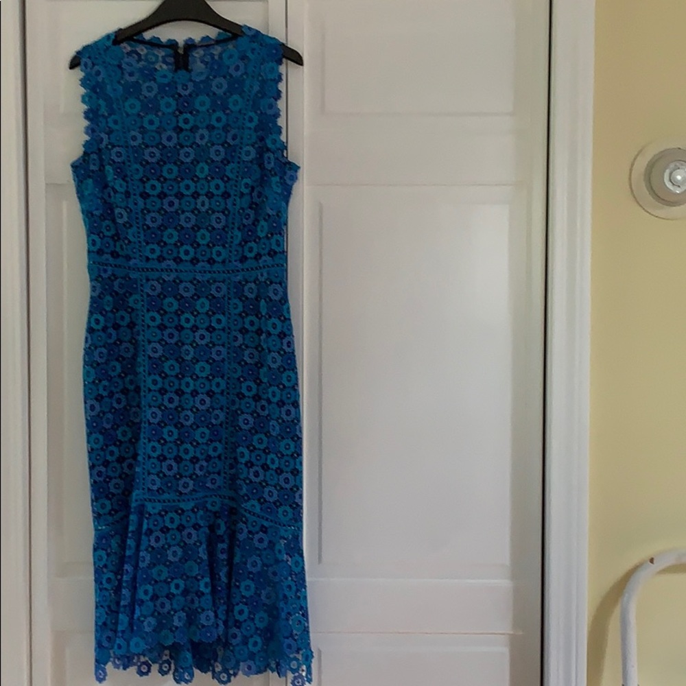 Blue lace dress from Bloomingdales. Size 6